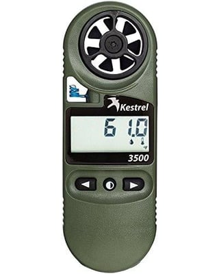 Kestrel 3500NV Weather Meter with Night Vision, Olive Drab - $197 (Free S/H over $25)
