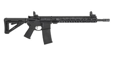 PSA 16" Mid-Length 5.56 NATO 1/7 Nitride 13.5" Lightweight M-Lok MOE EPT Rifle WIth MBUS Sight Set - $569.99 + Free Shipping