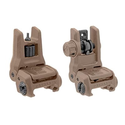 Magpul MBUS 3 Front Sight Bundle with MBUS 3 Rear Sight Set, FDE, MAG1166-MAG1167 - $77.14 + FREE Shipping