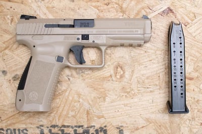 Canik TP9SF 9mm Police Trade-In Pistol FDE Finish - $279.99 (Free S/H on Firearms)