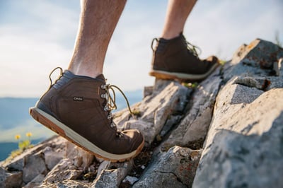 OBOZ Bozeman Mid Leather B-Dry Waterproof Hiking Boots - $59.98 