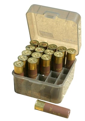 MTM 25 Round Shotshell Box (Clear Smoke) - $2.79 + Free S/H over $49 (Free S/H over $25)