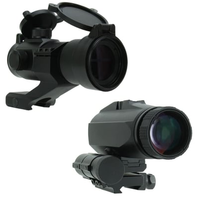 Tacfire 1x30mm Red/Green Dot Sight & Flip-to-Side Red Dot 3X Magnifier Combo Black - $59.95 