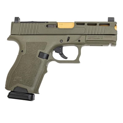 PSA Dagger Complete SW4 RMR Pistol With Non-Threaded Fluted TIN Barrel, Sniper Green - $299.99