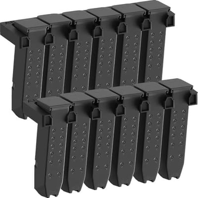 Ltnsimy 2Pack PMAG Wall Mount Magazine Hodler Rack, Mag Holder for AR, Glock, PMAG, Gun Safe Magazine Storage Mag Rack - $11.99 + FREE Shipping