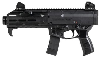 CZ Scorpion 3 + 9mm Pistol, 7.8″ Threaded Barrel – 20+1 Rd, Ambidextrous Controls, Adjustable Sights - $1179- NO SALES TAX, NO CC FEES. $29.99 SHIPPING FEE!