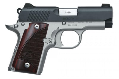 Kimber Micro 9 Two-Tone 9mm with Rosewood Grips - $578.88