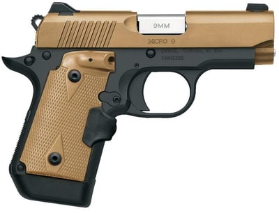 Kimber Micro Desert Tan Pistol 9mm 3.15" 7Rd with Crimson Trace Lasergrips - $589.99 (free in-store pickup)