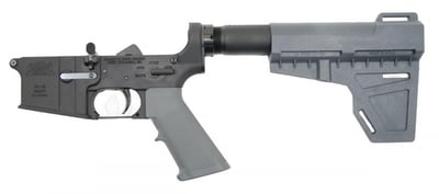 PSA AR-15 Complete Classic Shockwave Pistol Lower, Gray - No Magazine - $99.99