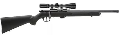 SAVAGE Mark II FV-SR 22LR Bolt-Action Rifle with Bushnell Banner 4-12x40 Riflescope 28727 - $249.99