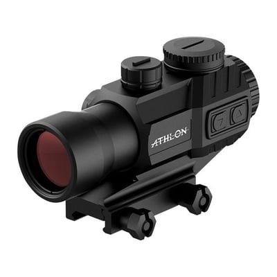 ATHLON OPTICS - Midas TPS4 4x30mm Red/Green Dot Prism Scope Black - $189.99 