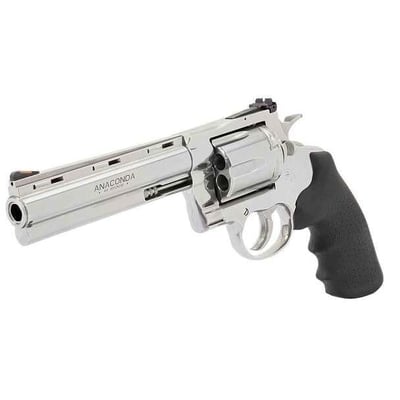 Colt's Anaconda 44 Magnum 6" Barrel Semi-Bright Stainless Finish Hogue Grip 6Rd - $1349.99 