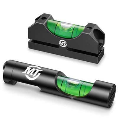 50% off MidTen Scope Leveling Kit Dual Level Bubble System with Magnetic Scope Level Anti-cant Leveling Tool for Precision Scope Calibration Black w/code BTGW6XPQ + FREE Shipping