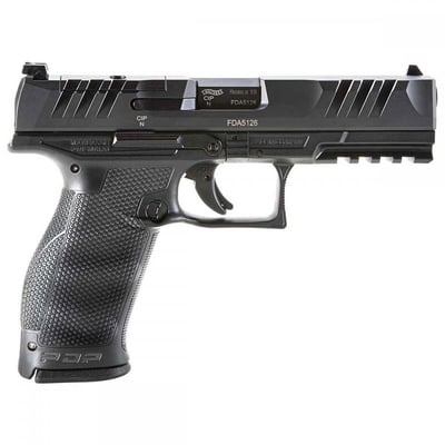 Walther PDP Optics Ready 9mm Luger 4.5in Black Pistol - 18+1 Rounds - $609.99  (Free S/H over $49)