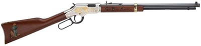 Henry Repeating Arms Golden Boy God Bless America Edition Nickel Wood .22 Long .22 Short 20-inch 21Rds - $799.99 ($19.99 S/H on Firearms / $15.99 Flat Rate S/H on ammo)