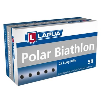 Backorder - Lapua .22 LR Polar Biathlon Ammo 500 Rnd (10 Boxes) - $135