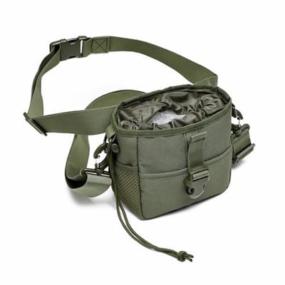 Portable Molle Dump Pouch with Adjustable and Removable Waist and Shoulder Straps Army Green - $4.99 + FREE Shipping