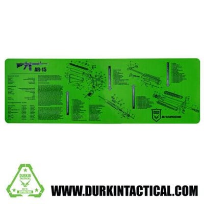 Durkin Tactical AR15 Build Mat – Durkin Green - $1 w/code "SURVIVAL"