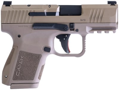 Canik Mete Mc9 9mm 3.18 " 15rd Optic Ready FDE - $399.99 (Free S/H on Firearms)
