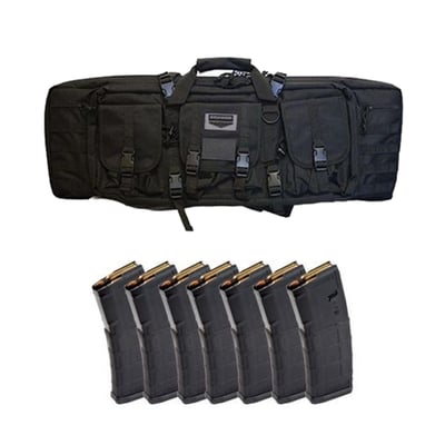 Birchwood Casey 36" Single Rifle Case & 7 Magpul PMAG Gen2 5.56x45 30rd Magazines - $89.99