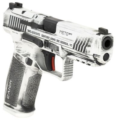 Canik Mete SFT 9mm, 4.46" Barrel, Picatinny Rail, Distressed White, Optics Ready, 18rd - $514.99 after code "WELCOME20" 