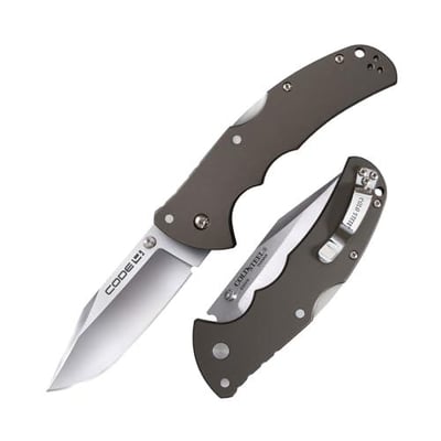 Cold Steel Code 4 3.5" S35VN Razor-Sharp Clip Point Blade 5" 6061 Aluminum HandleFolding Knife w/Tri-Ad Lock, Boxed - $67.55 + FREE Shipping