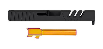 RTB G17 Gen 3 Black Nitride Slide + Chameleon PVD Barrel Combo – 9mm - $169.95