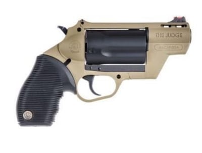 TAURUS Judge Public Defender 45LC/410 2" 5rd FDE - $398.99 (Free S/H on Firearms)
