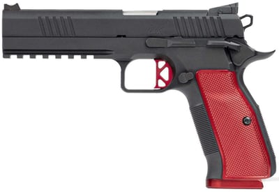 Dan Wesson DWX 9mm 5 Inch 19+1 Full Size Steel Frame Pistol with Aluminum Grips - $2008.99 