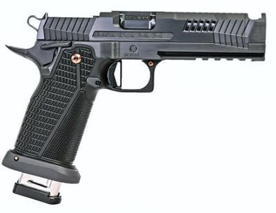 Dark Forge Reaper 9mm 5" 20rd Semi-Auto Pistol, One-Piece Comp'd Barrel, Aluminum Grip, 3 Mags, Hard Case - $6395.99 