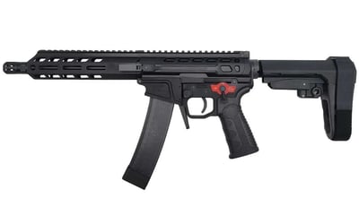 Wraithworks WARSCORP9 Side-charging AR Pistol Black 9mm 8.5" Barrel 7" M-LOK Rail Accepts Scorpion Mags Binary trigger - $729.99 (S/H $19.99 Firearms, $9.99 Accessories)