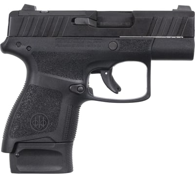 Beretta APX A1 Carry, 9mm, 3" Barrel, 1-8rd Magazine, Optics Ready, Black - $199.99 