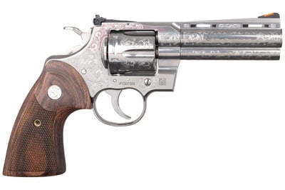 New (2020) Colt Python Engraved 357 Mag 4" Barrel 6 Shot DAV-12409 - GUNPRIME % - $1969.0