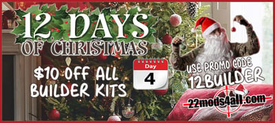 12 Days of Christmas SALE Deals and Discounts On ALL Zaviar Firearms Builder Kits - $299.99