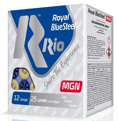RIO Royal/BlueSteel 3" 20 Gauge Ammo 4, 25 Rounds - - $17.99 