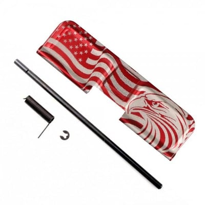 AR-15 Patriotic Dust Cover /.223/5.56 Engraving - Red - $12.95