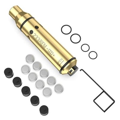 Theopot 223 Laser Training Cartridge with Chamber Extractor Tool and Enabling Seamless Replacement of Snap Cap Strike Pads - $12.09 After Code:"TIZ6CB63" (Free S/H over $25)