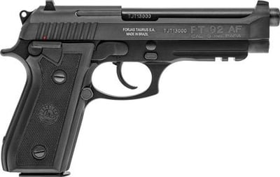 Taurus Model 92 9MM 5" Barrel, Fixed Sights Blue Finish 17 Rd Mag - $358.24 