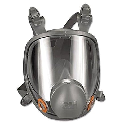 3M Safety 142-6800 Safety Reusable Full Face Mask Respirator, Grey, Medium - $126 (Free S/H over $25)