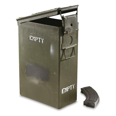 U.S. Military Surplus PA70/B643 60mm Ammo Can, Used - $20.69  (Buyer’s Club price shown - all club orders over $49 ship FREE)