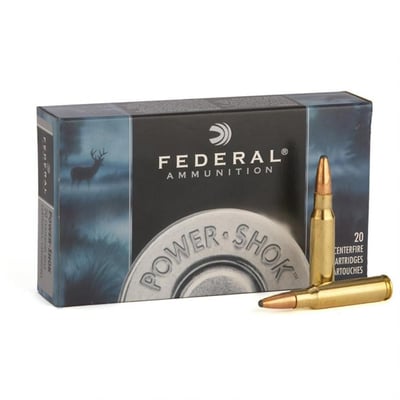 Federal Power-Shok .223 Rem. 55 Grain SP 20 rounds - $19.94 (Buyer’s Club price shown - all club orders over $49 ship FREE)