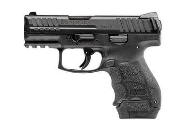 Heckler and Koch VP9SK-B Subcompact 9mm 3.4" Barrel 15-Rounds - $487.99 ($9.99 S/H on Firearms / $12.99 Flat Rate S/H on ammo)