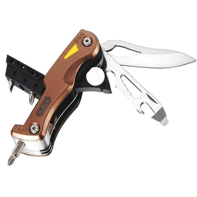 Dr.meter MT-8 Multi-function 8 in 1 Stainless Steel Folding Pocket Knife with LED Light - $7.99 + Free S/H over $35 (Free S/H over $25)