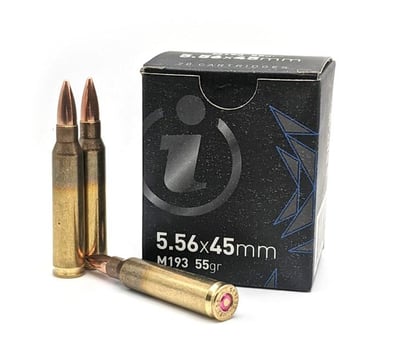 IGMAN 5.56 M193 55GR FMJ - New Brass - 1,080 Rounds - $386.95 with code "DEC20" 