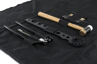 NcStar AR-15/M4 Gunsmithing Tool Kit w/Roll-Up Mat (Black, FDE) - $41.95 (Free S/H over $175)