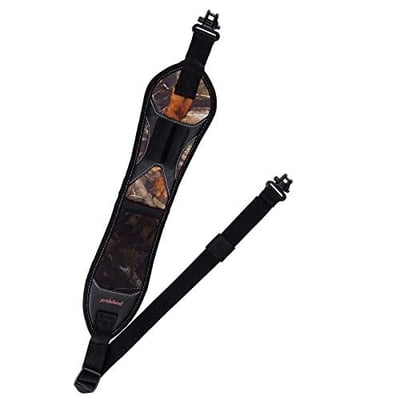 Two Point Gun Sling with Steel Swivel,12 Gauge Shotgun Sling with 2 Shell Holders All Metal Hardware Rifle Sling Gun Strap for Hunting - $7.99 After Code “33I24ID3” (50%OFF) (Free S/H over $25)