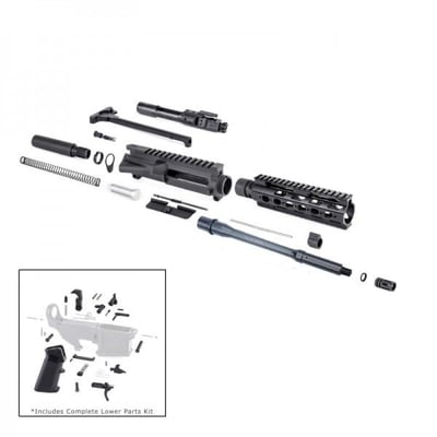 AR-15 300 Blackout 10.5" Complete Pistol Kit W/10" Slim Mlok Rail - $284.95 after code "MORIARTI16"