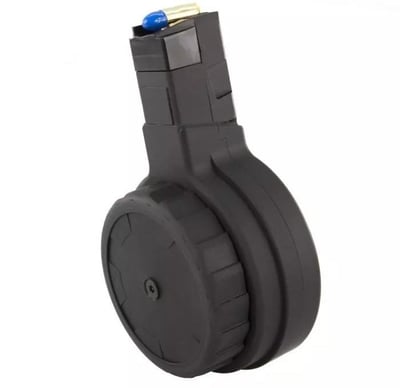 F5 Drum HK-MP5 9mm 50 Round Drum Magazine - Black - $80.99 (S/H $19.99 Firearms, $9.99 Accessories)