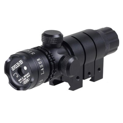 Tactical Green Laser Dot Outside Adjusted Rifle Scope Sight With 2 Mounts - $16.23 shipped (Free S/H over $25)