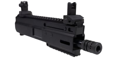 Matador Arms 'Montgo-9 Micro Comp (With Iron Sights)' 5.5" AR-15 9mm Pistol Complete Upper Build - $529.99 (FREE S/H over $120)